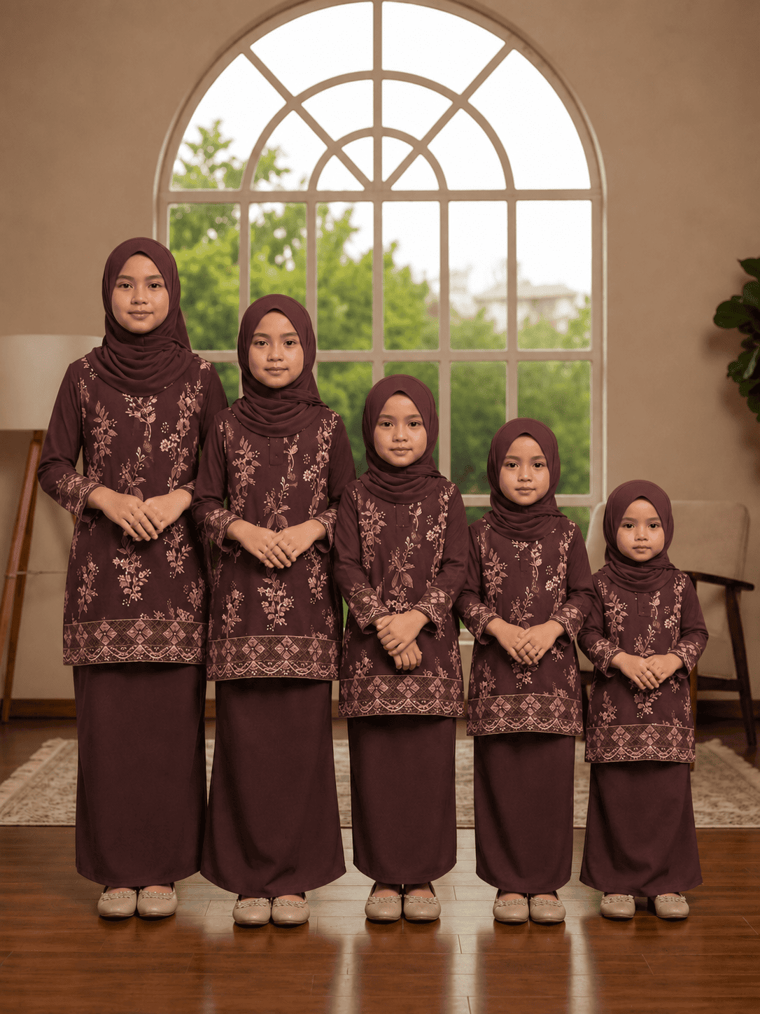 Modern Lace Baju Kurung Set