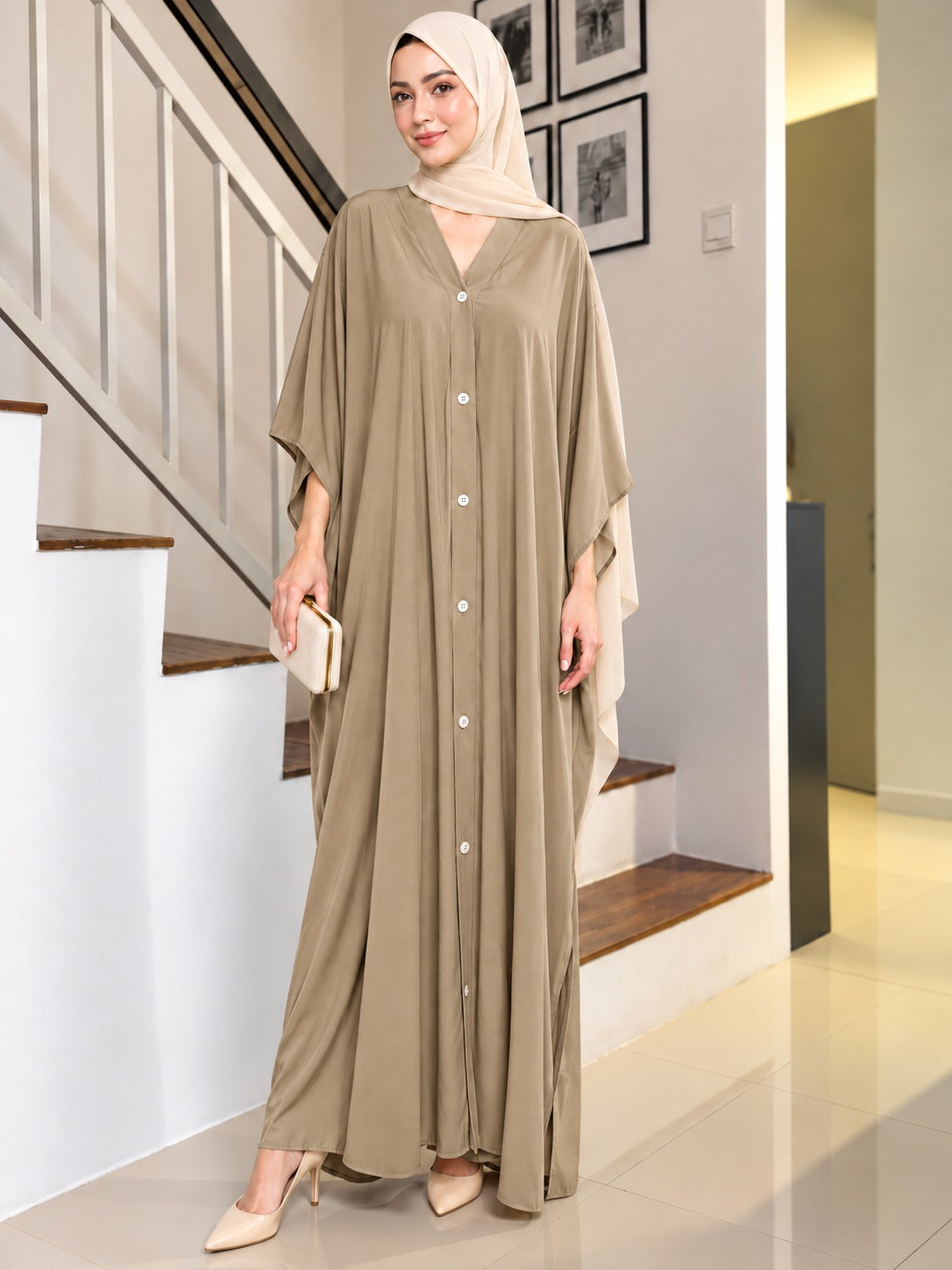 Linen Summer Kaftan
