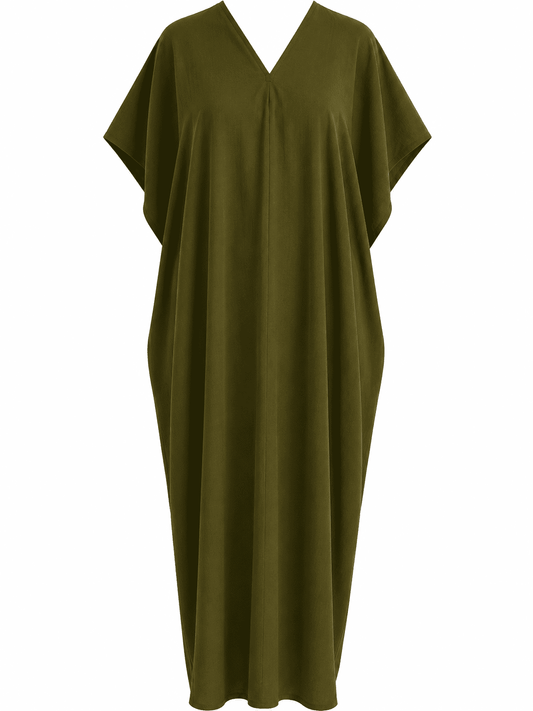 Kaftan V shape Ironless material