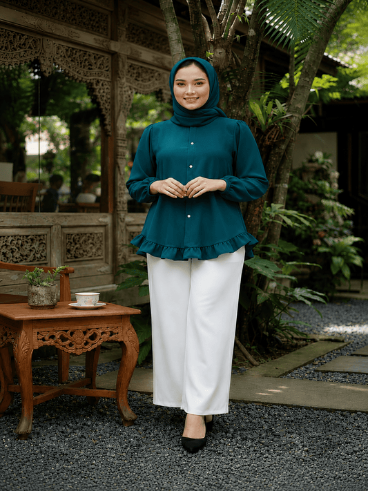 Premium Ironless CEY Blouse – Daily Wear