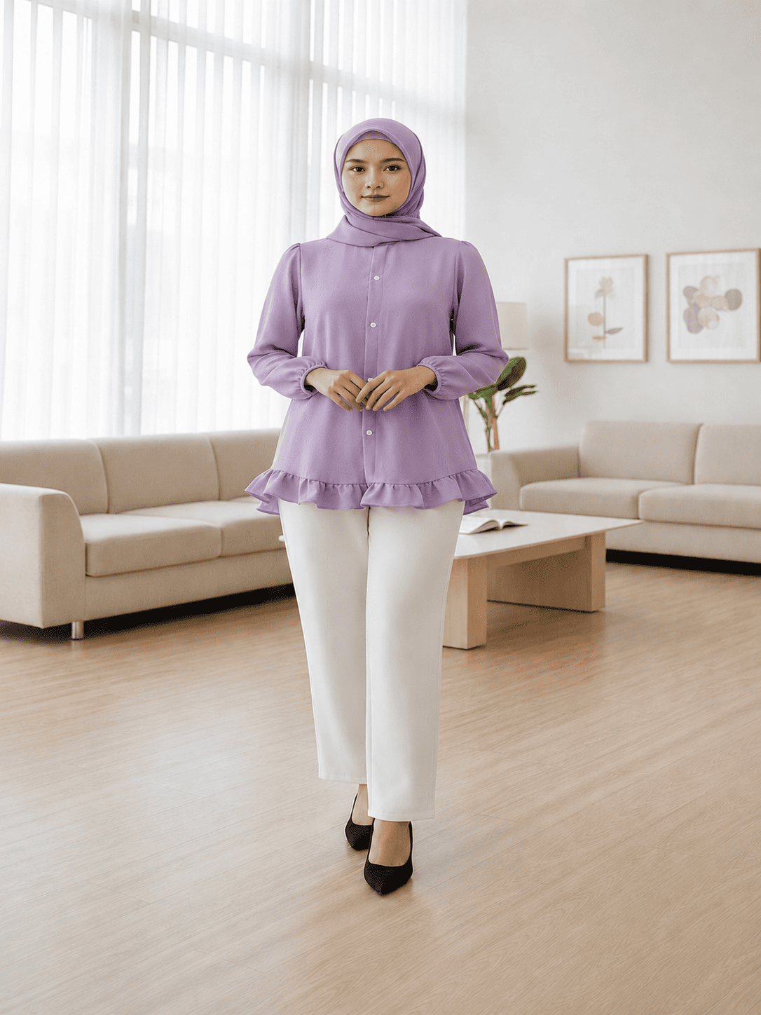 Premium Ironless CEY Blouse – Daily Wear