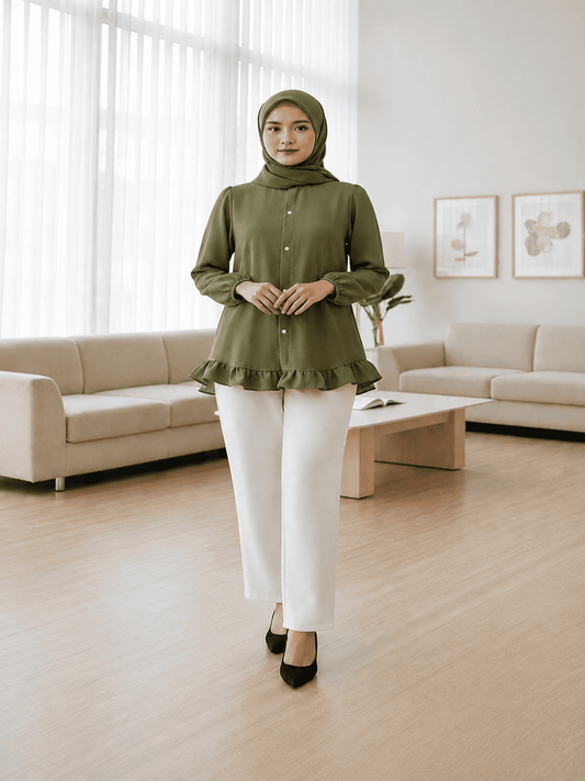 Premium Ironless CEY Blouse – Daily Wear