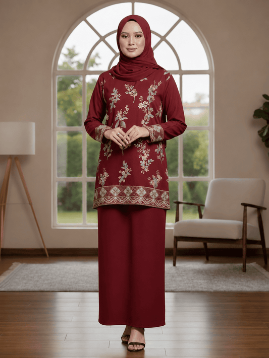 Modern Lace Baju Kurung Set