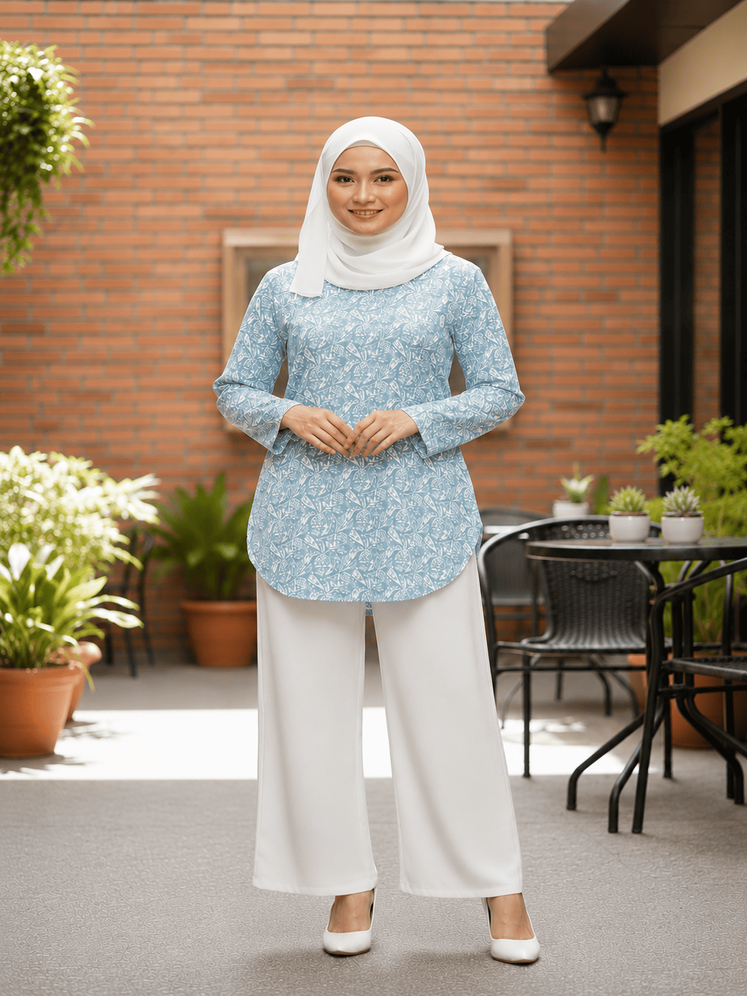 New Printed Pattern Blouse  Premium Crepe