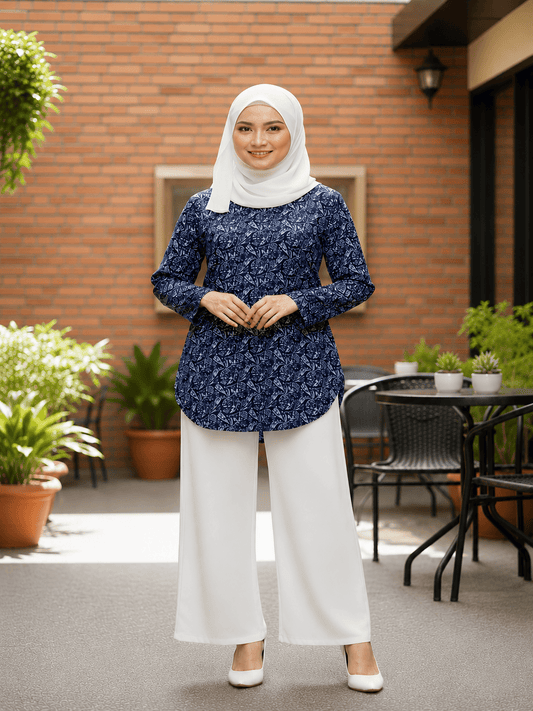 New Printed Pattern Blouse  Premium Crepe