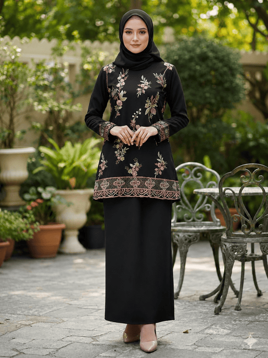 Modern Lace Baju Kurung Set