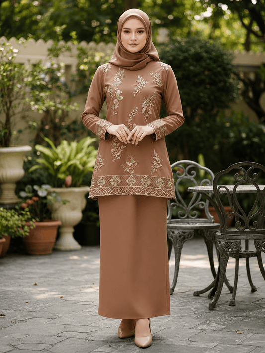 Modern Lace Baju Kurung Set