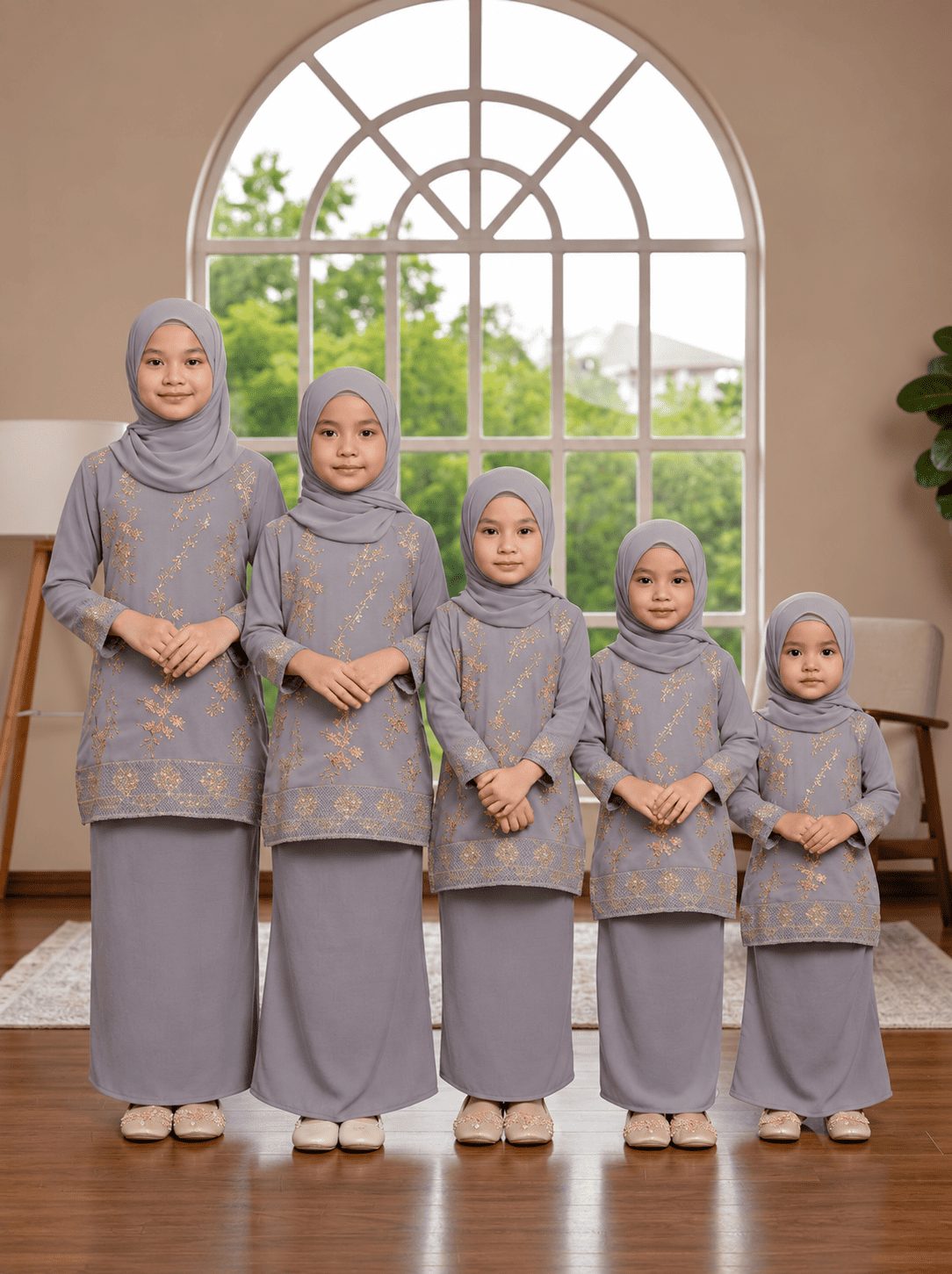 Modern Lace Baju Kurung Set