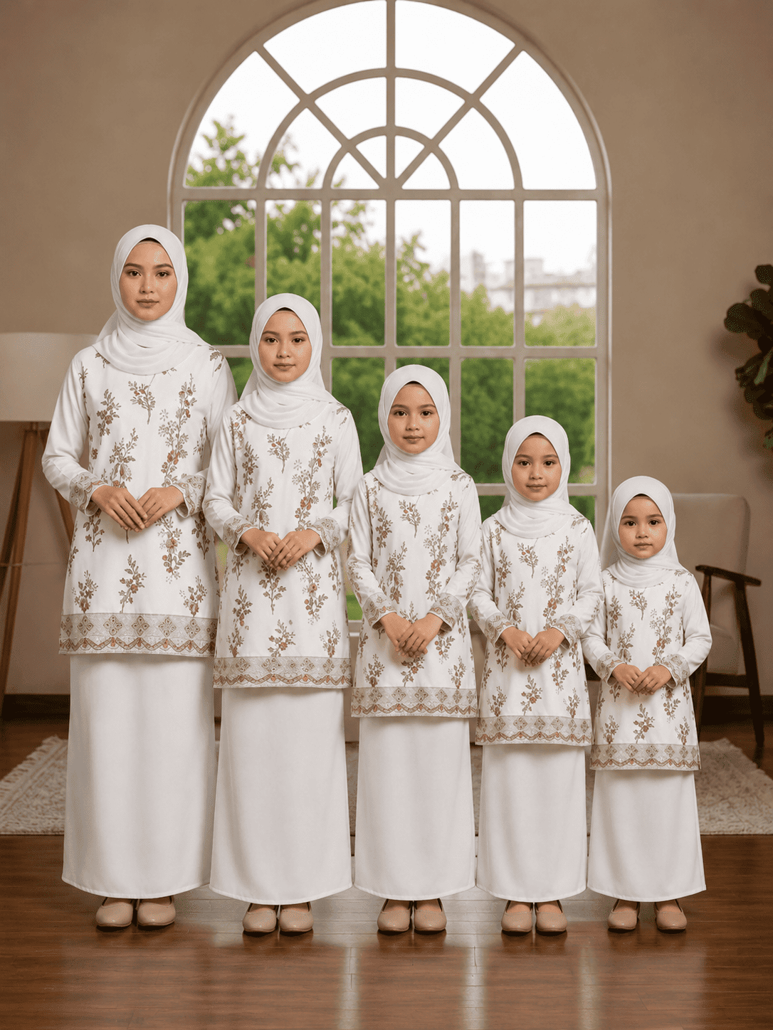Modern Lace Baju Kurung Set