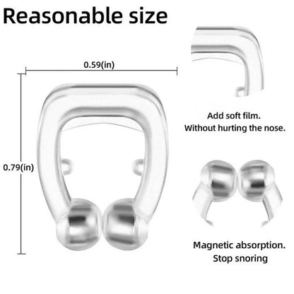 Magnetic Anti Snore Device Stop Snoring Nose Clip Easy