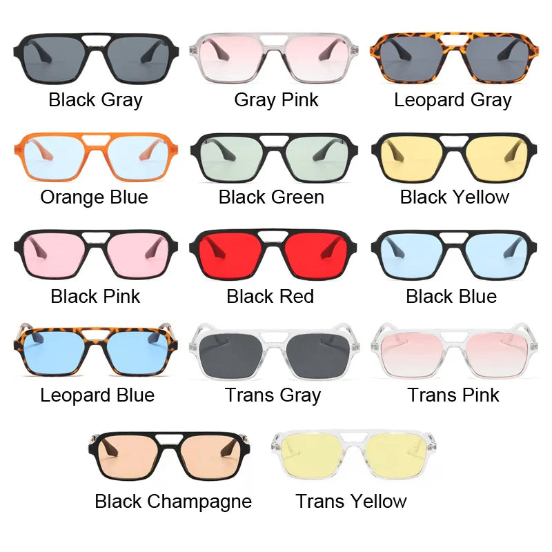 Small Frame Square Sunglasses