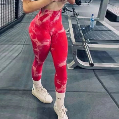 Tie Dye Fitness Leggings