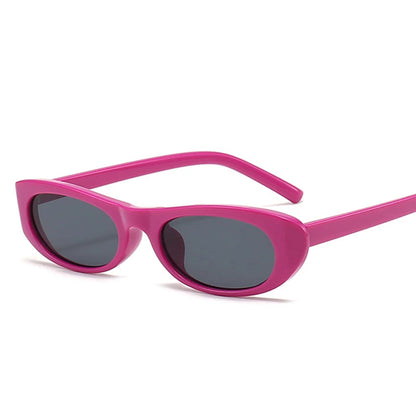 Women's Retro Oval Sunglasses