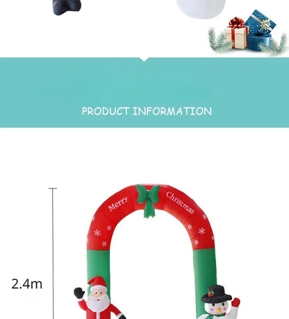 Christmas yard decoration venue decoration props inflatable