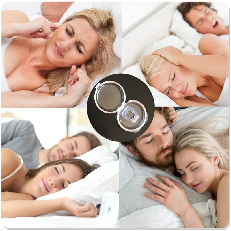 Magnetic Anti Snore Device Stop Snoring Nose Clip Easy