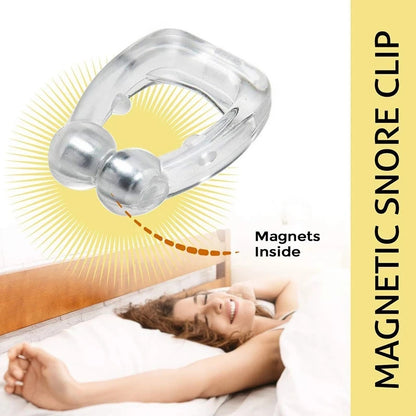 Magnetic Anti Snore Device Stop Snoring Nose Clip Easy