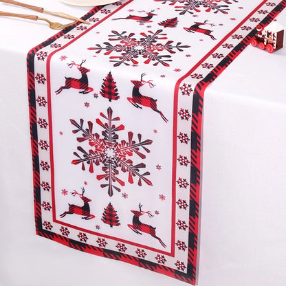 Santa Claus Christmas Table Runner Christmas Decorations