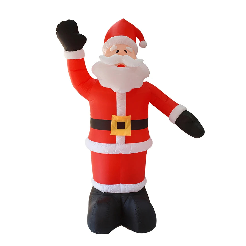 Santa Claus Waving Hand Inflate Model Christmas Decoration