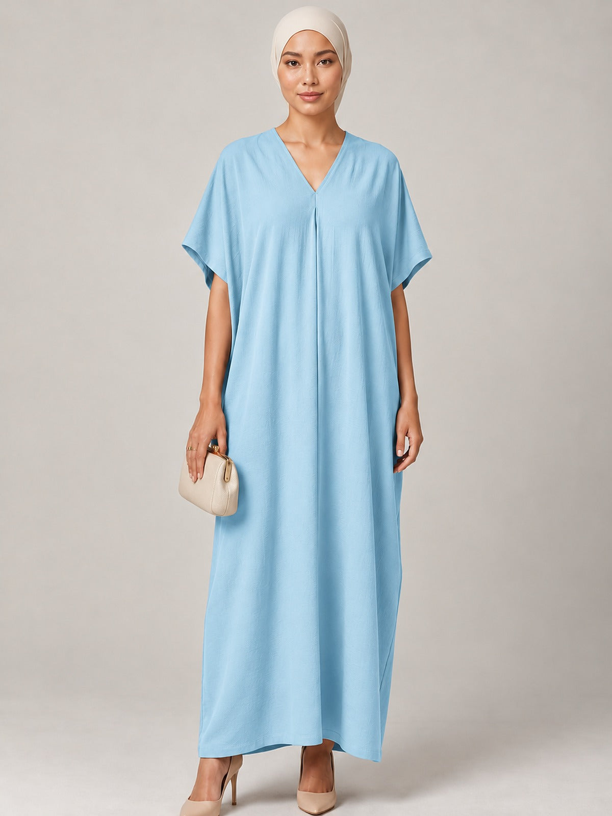 V-Shape Ironless Kaftan