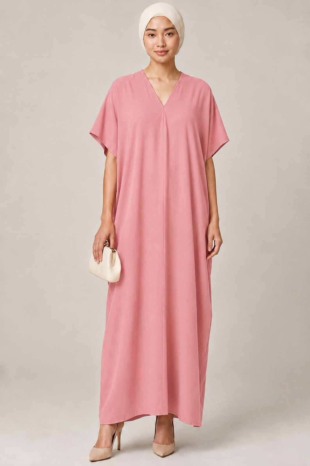 V-Shape Ironless Kaftan