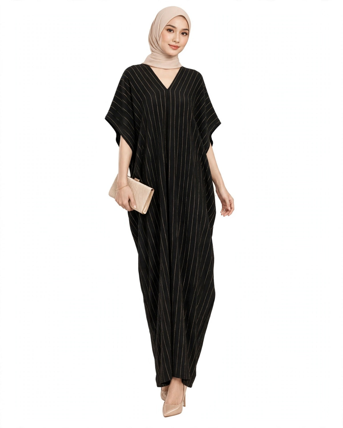 Printed Ironless Kaftan