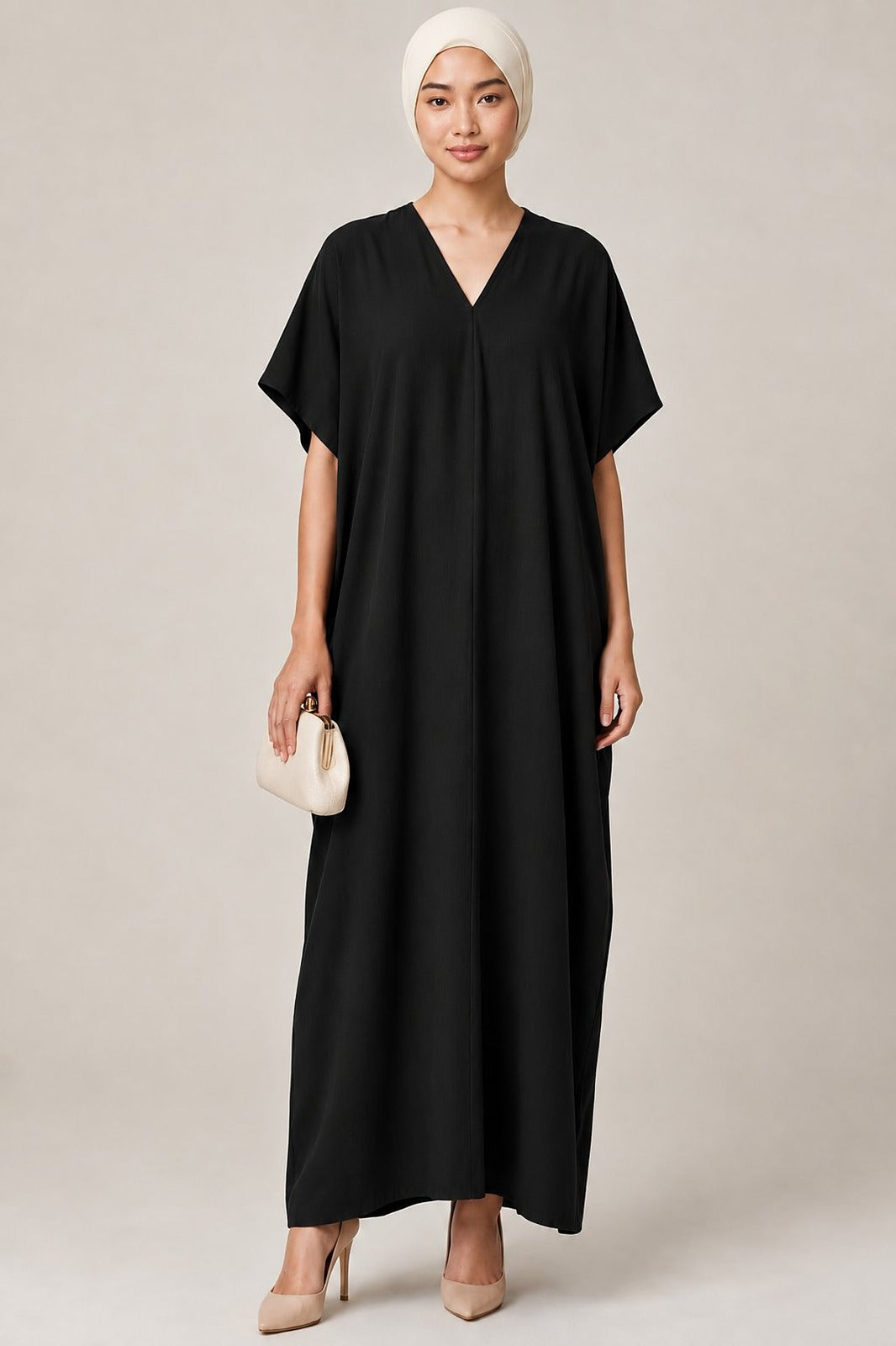 V-Shape Ironless Kaftan