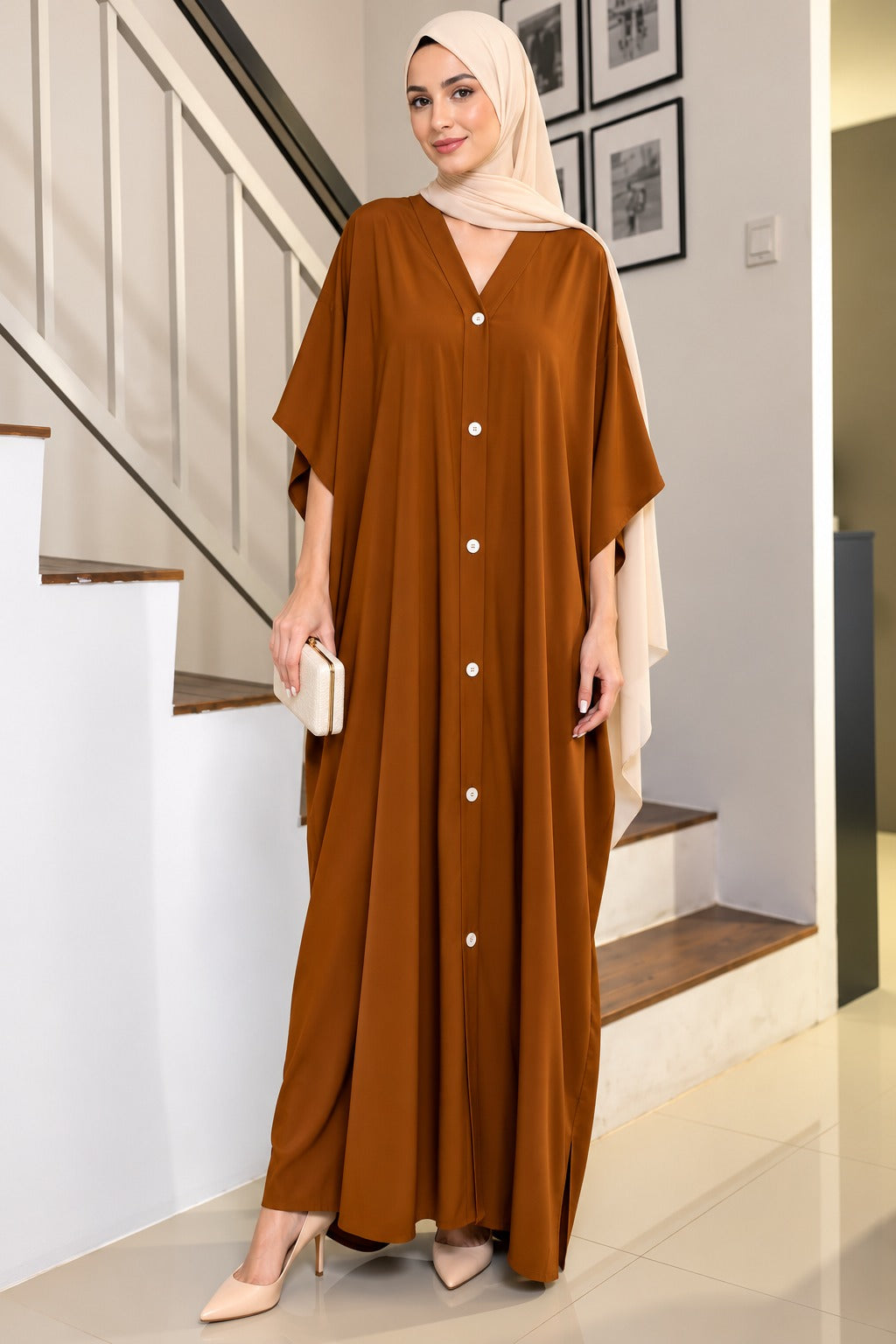 Linen Summer Kaftan