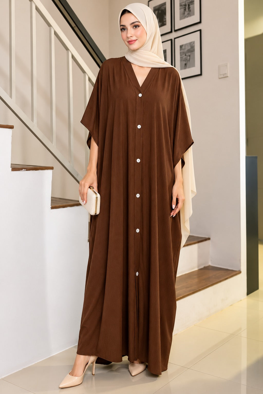 Linen Summer Kaftan