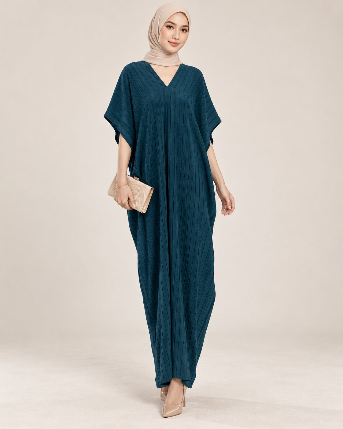 Printed Ironless Kaftan