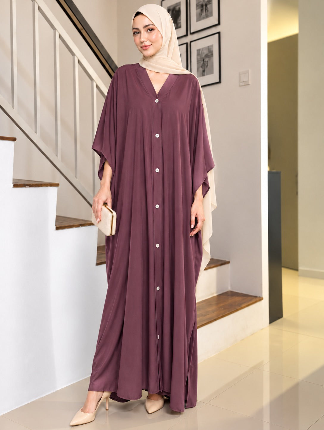 Linen Summer Kaftan