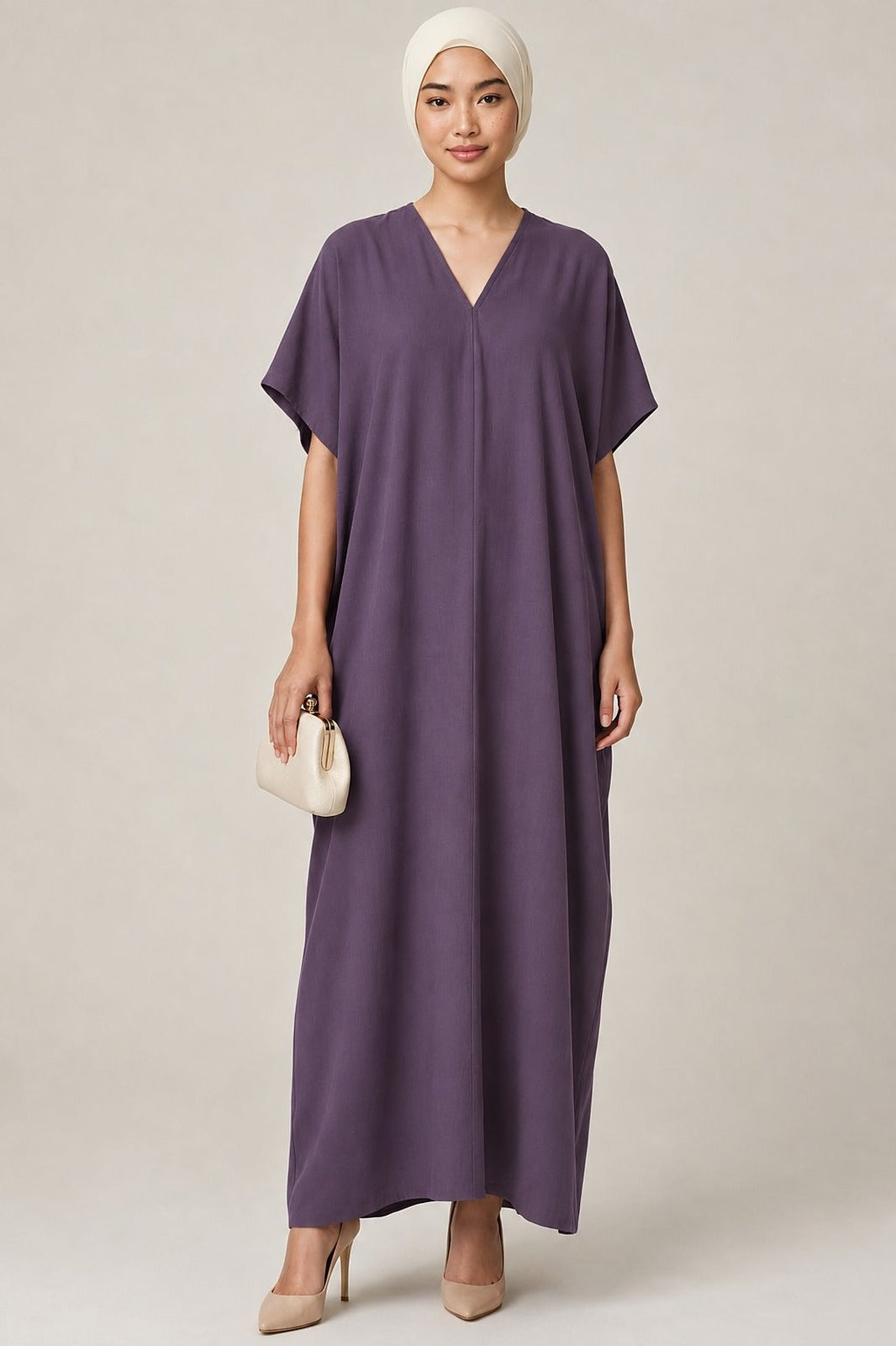V-Shape Ironless Kaftan