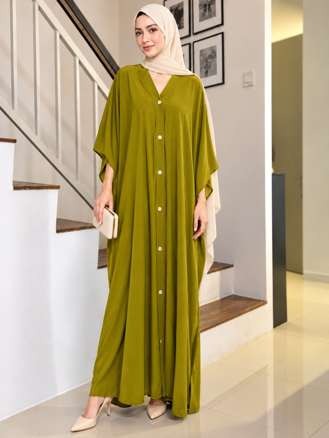 Linen Summer Kaftan