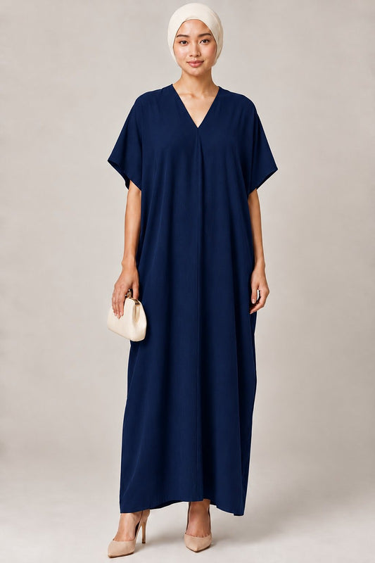 Kaftan V shape Ironless material