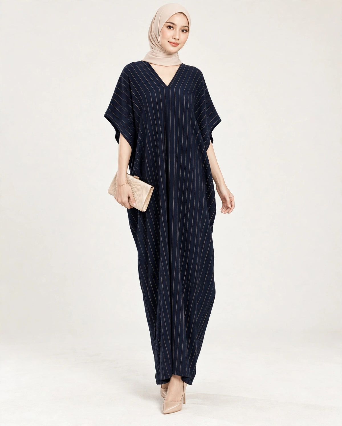 Printed Ironless Kaftan