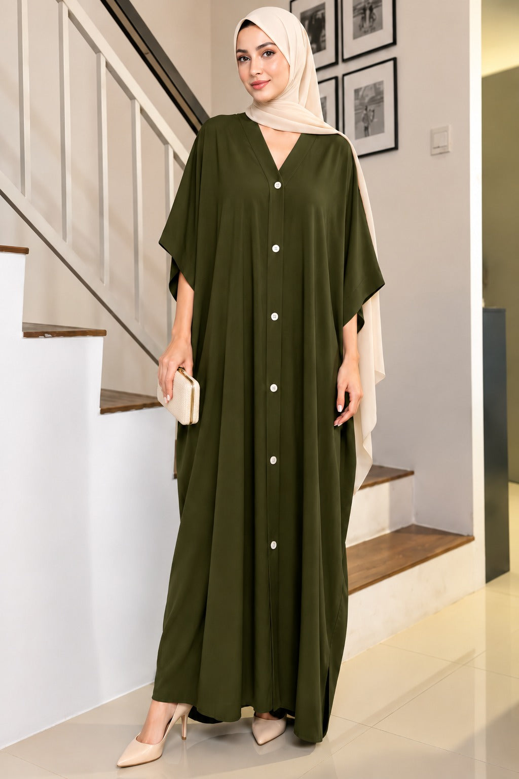 Linen Summer Kaftan