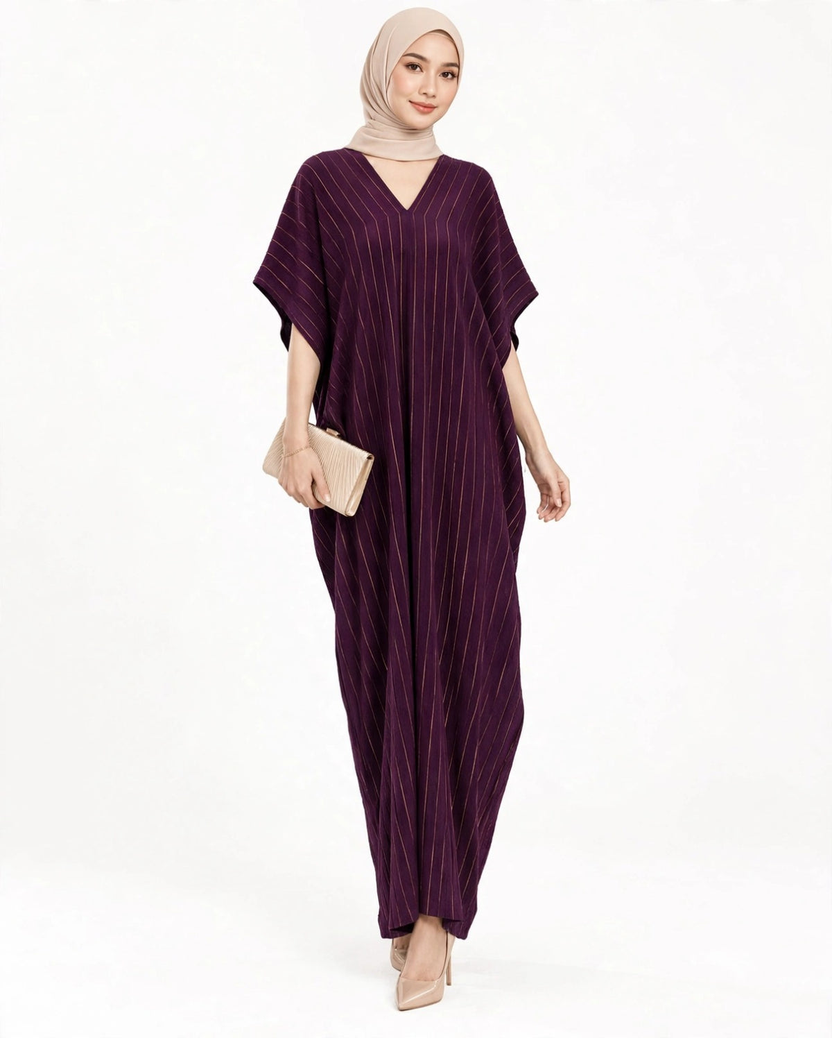 Printed Ironless Kaftan