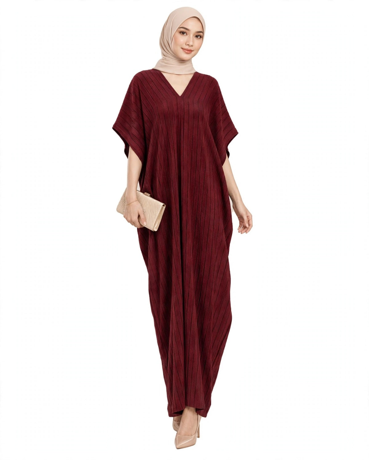 Printed Ironless Kaftan