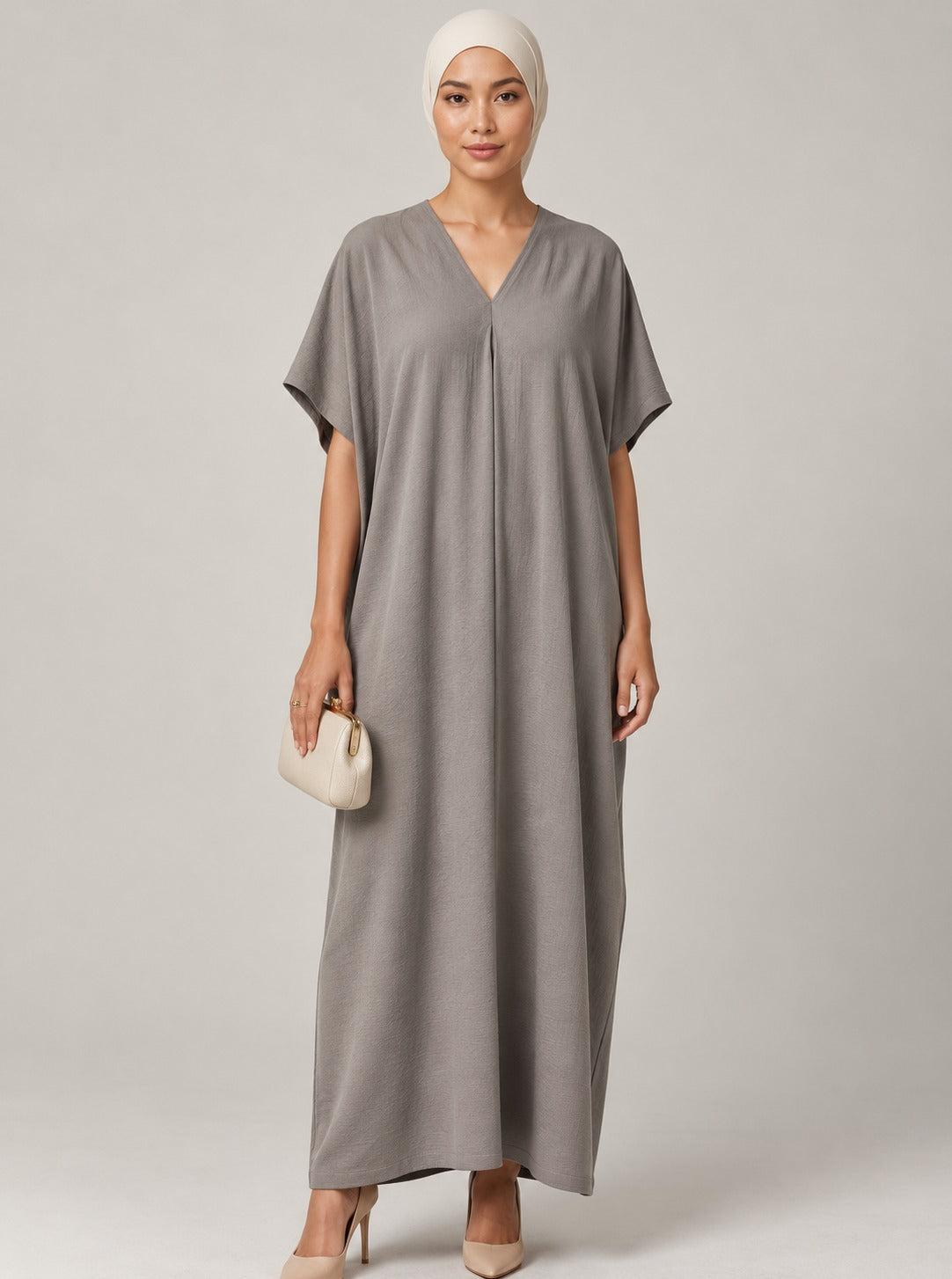 V-Shape Ironless Kaftan